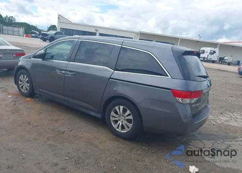 2015 Honda Odyssey Ex-L из США, поврежденный, VIN 5FNRL5H60FB116183